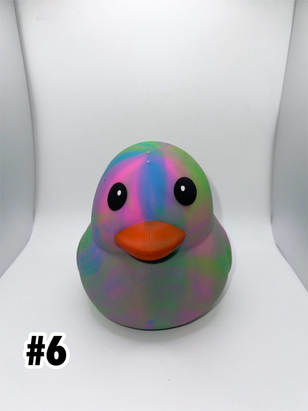 Authentic Sunny Days Jumbo Squishy Stress Toy Squeezy Rainbow  Duck New